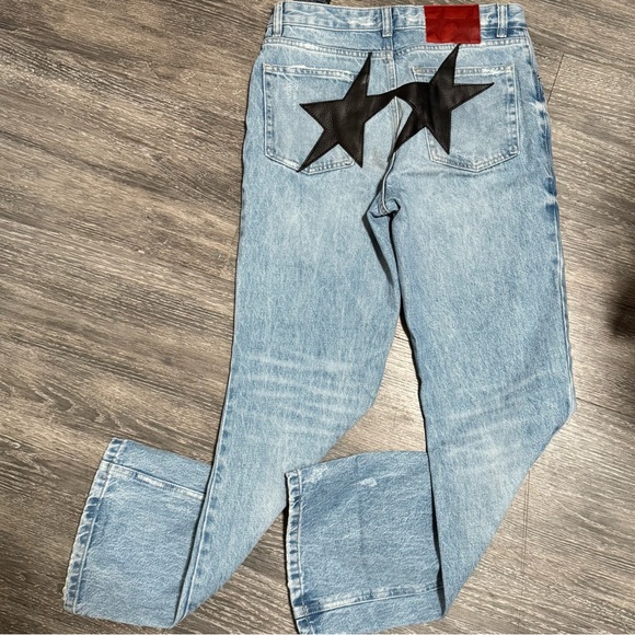 Twojeys x Zara Star Patch Jeans - Picture 1 of 2